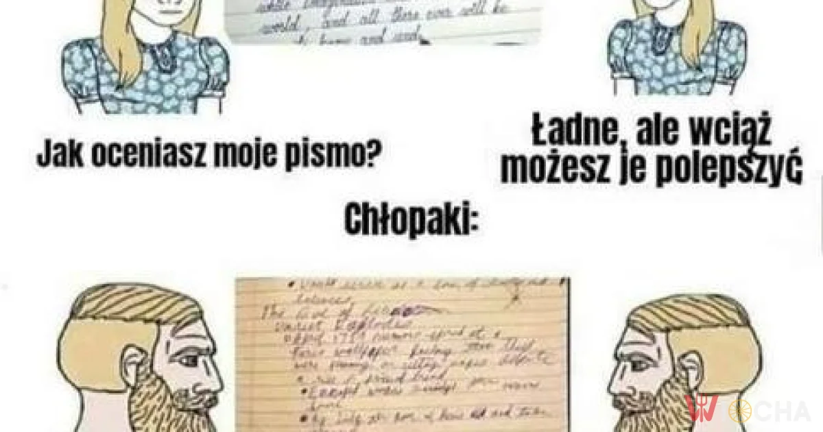 Pismo a płeć