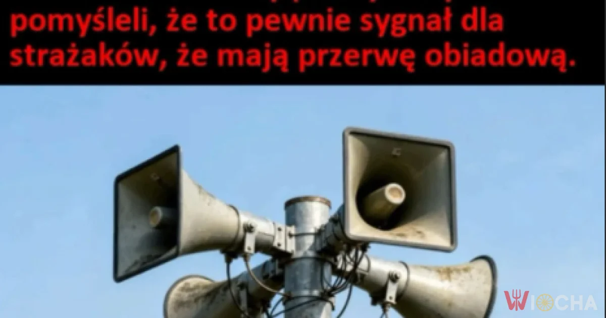 Syreny alarmowe kontra Polacy