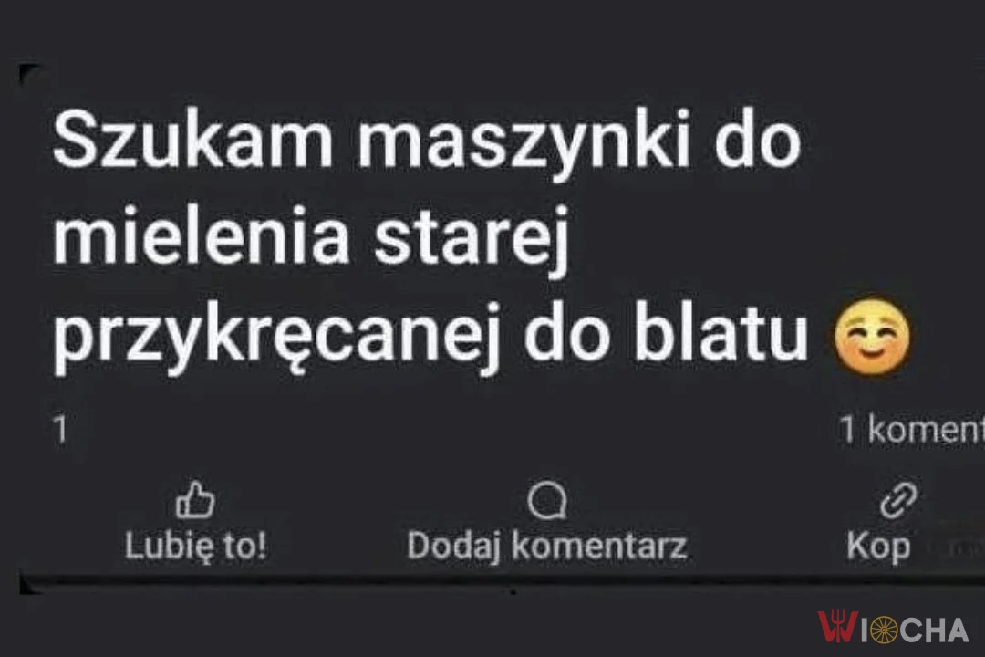 Maszynka do mielenia starej