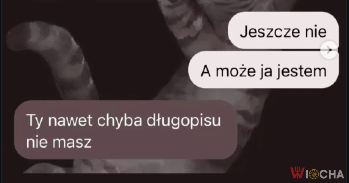 Ktoś ma długopis?