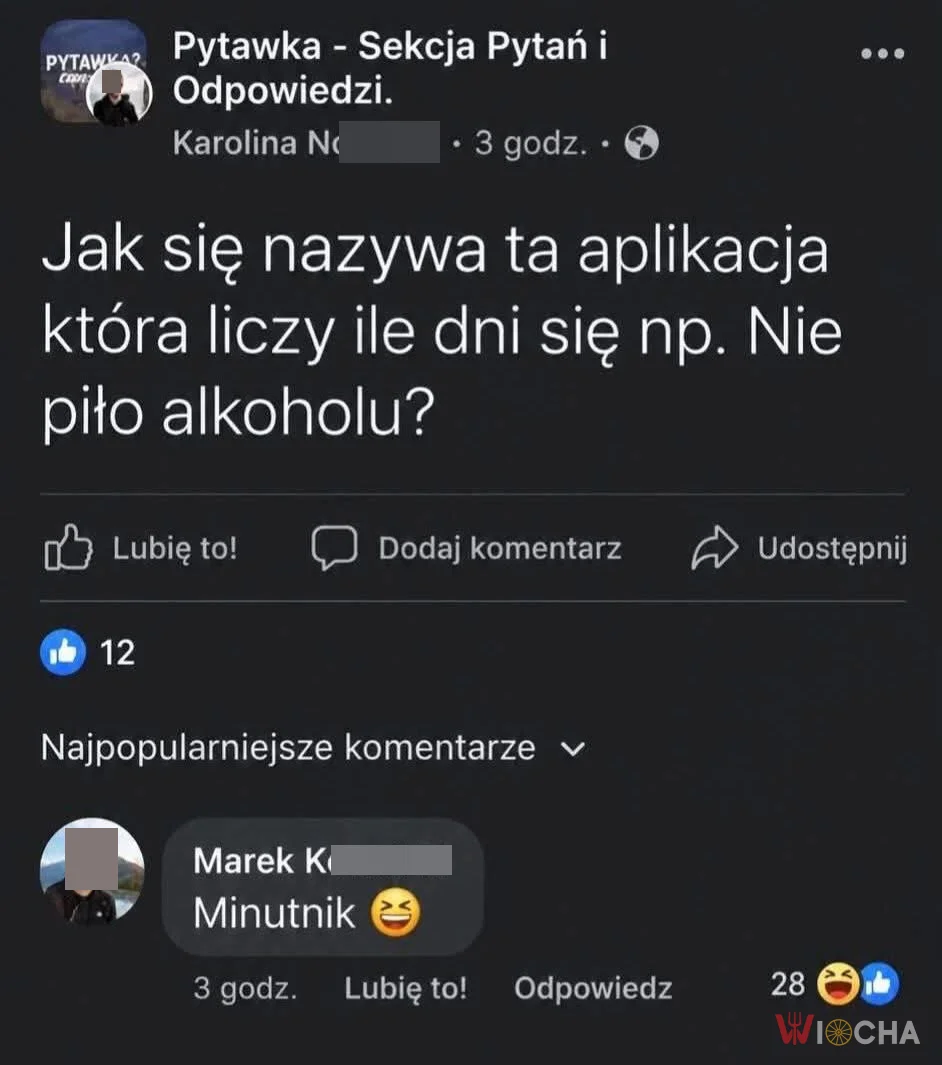 Aplikacja do zliczania trzeźwości