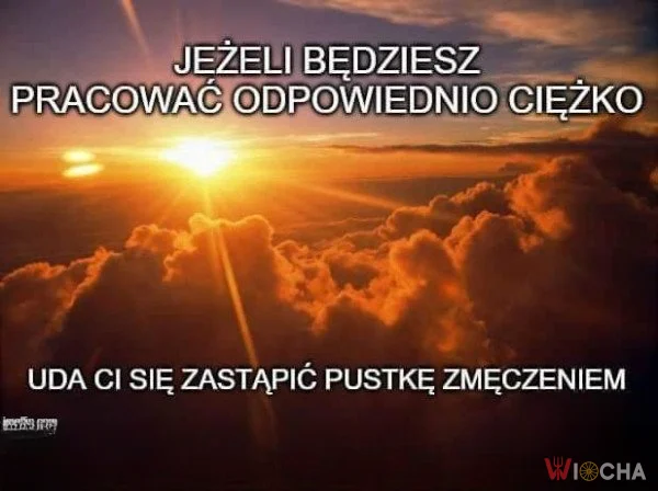 Pracuj ciężko, odpoczywaj mniej