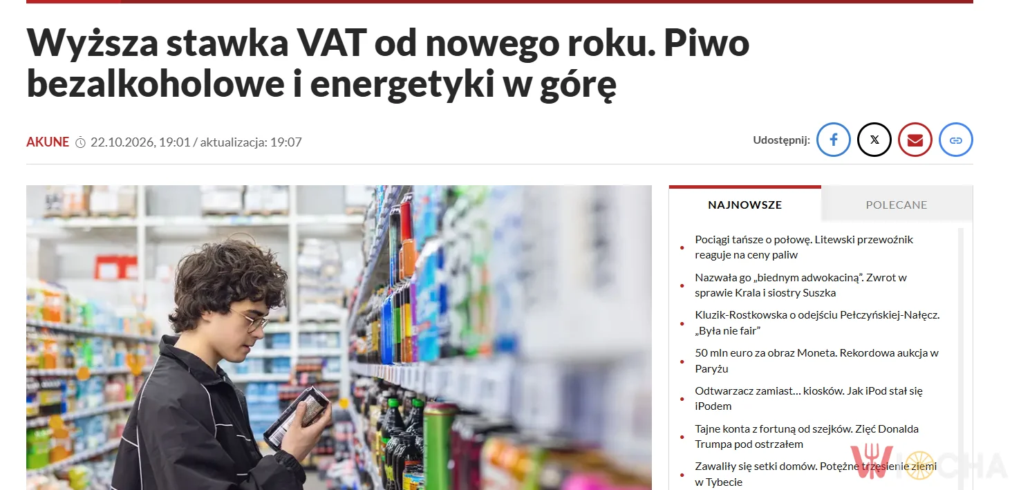 Twierdzą, że akcyza na alkohol musi być wysoka, żeby zniechęcać do alkoholu, dlatego podnoszą podatek na piwo bezalkoholowe