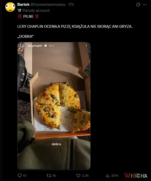 Lexy stwierdziła, że dobra