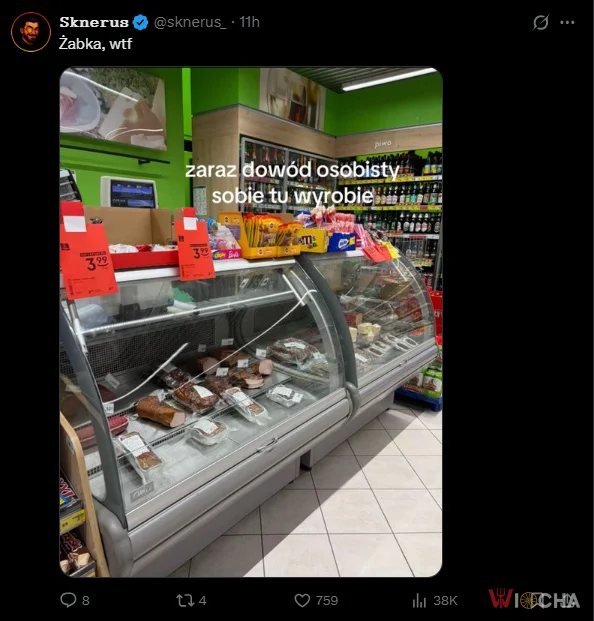 Żabka, co tu się dzieje?