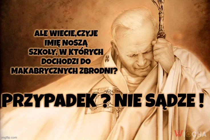 To pewnie tylko zbieg okoliczności...... :-(