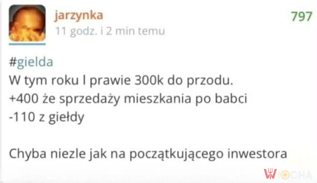 Inwestor z plecami