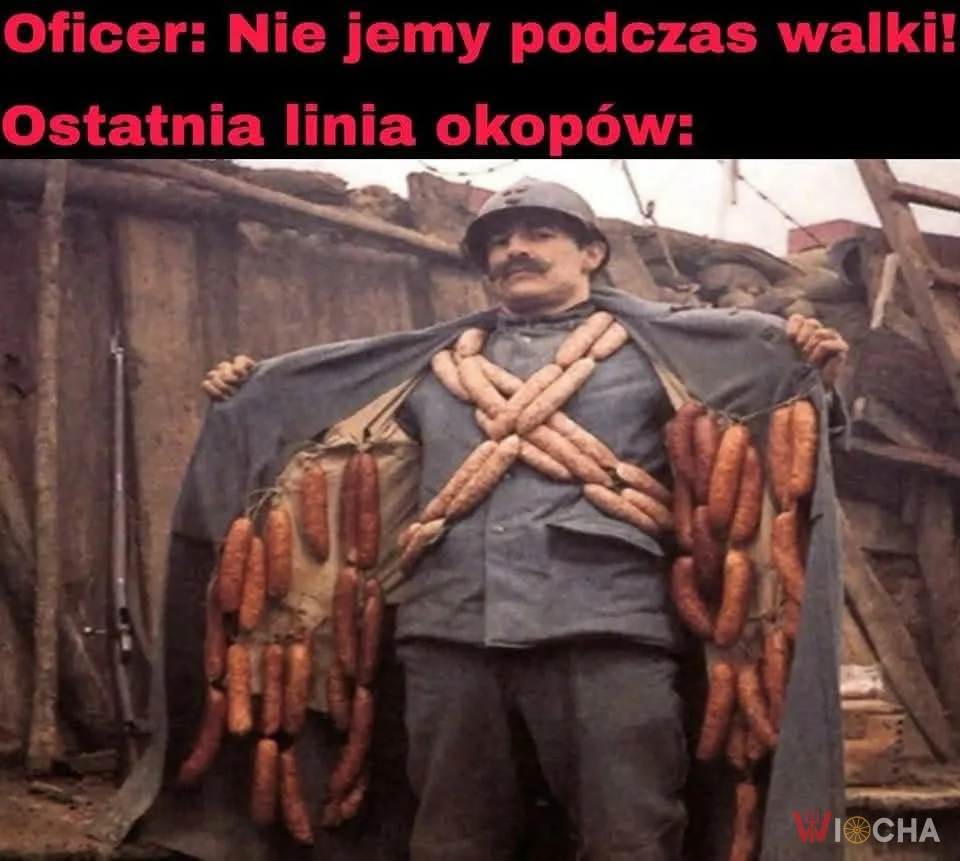 Nie jeść na froncie!