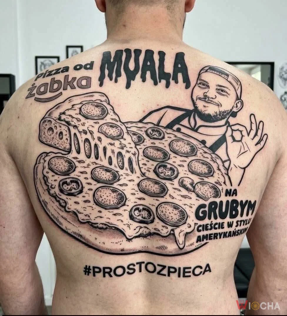 Pizza na plecach