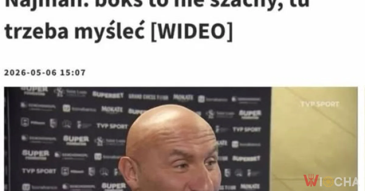Boks jak szachy? Chyba nie...