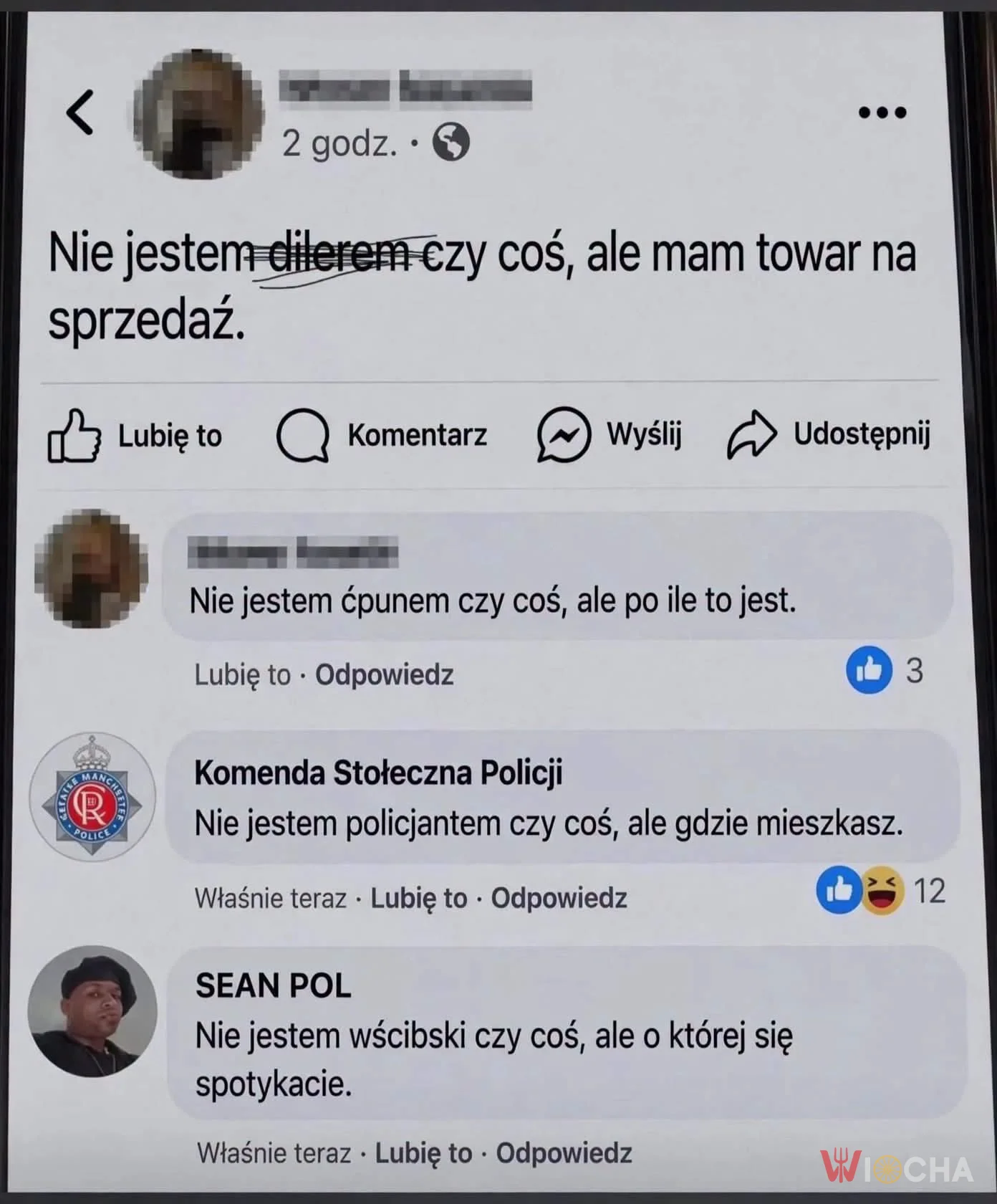 Nie jestem dilerem, ale...