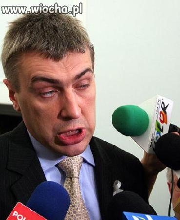 Inteligentna twarz ministra edukacji