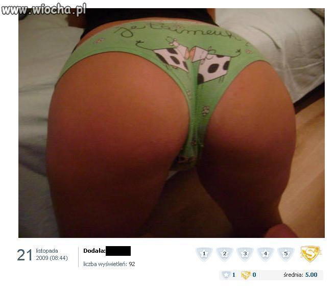 Kupiłam sobie nowe majtki