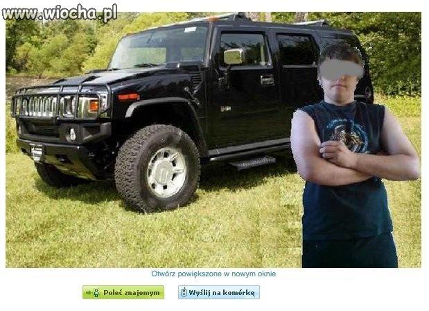 Nawet gdy wkleisz się na zdjęcie, to i tak jest szpan.