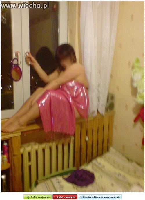 Sikorka na parapecie