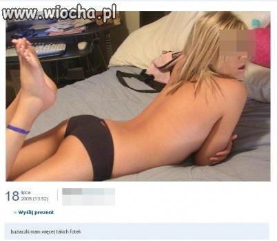 Dziunia ma więcej takich zdjęć