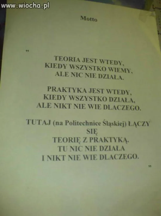 Motto studenta