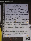 Parking szczerzony łikendowy
