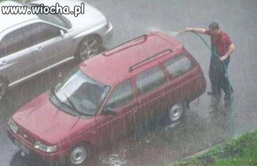 Deszcz nie deszcz...