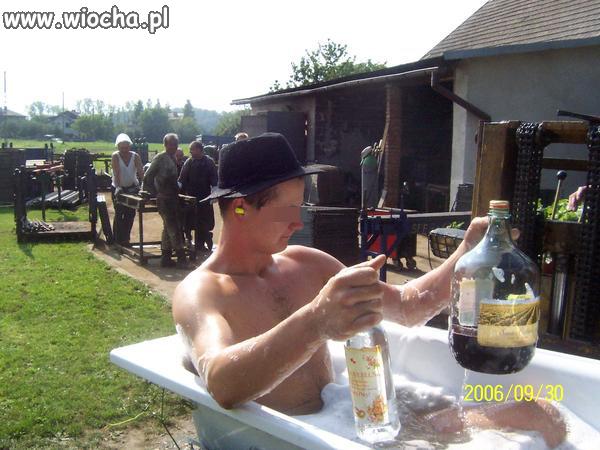 Wiejskie jacuzzi
