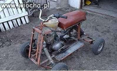 Quad domowej roboty.
