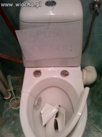 Spuść deskę