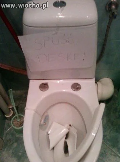 Spuść deskę