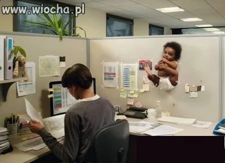 Dziecko w pracy.