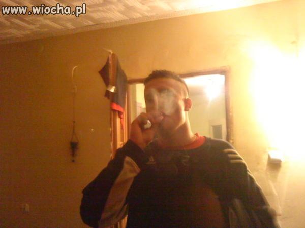 Ale jestem fajny, palę szluga....