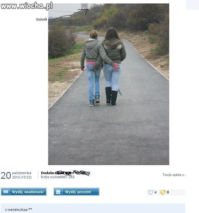 W drodze do kościoła