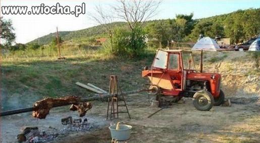 Grill kampingowy