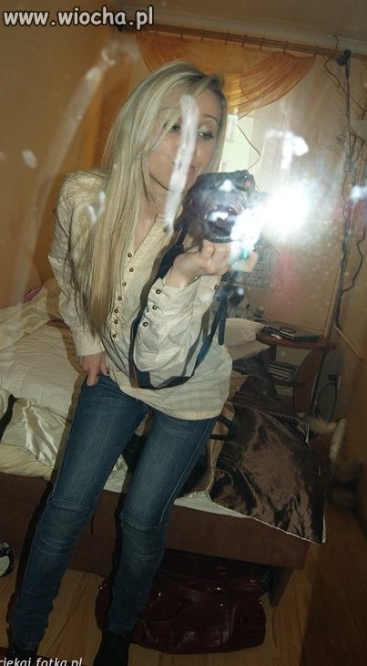 Blond dziunia