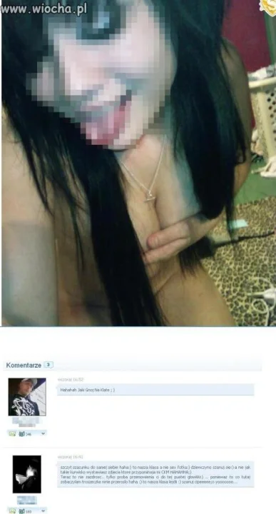 Bezwstyd na NK
