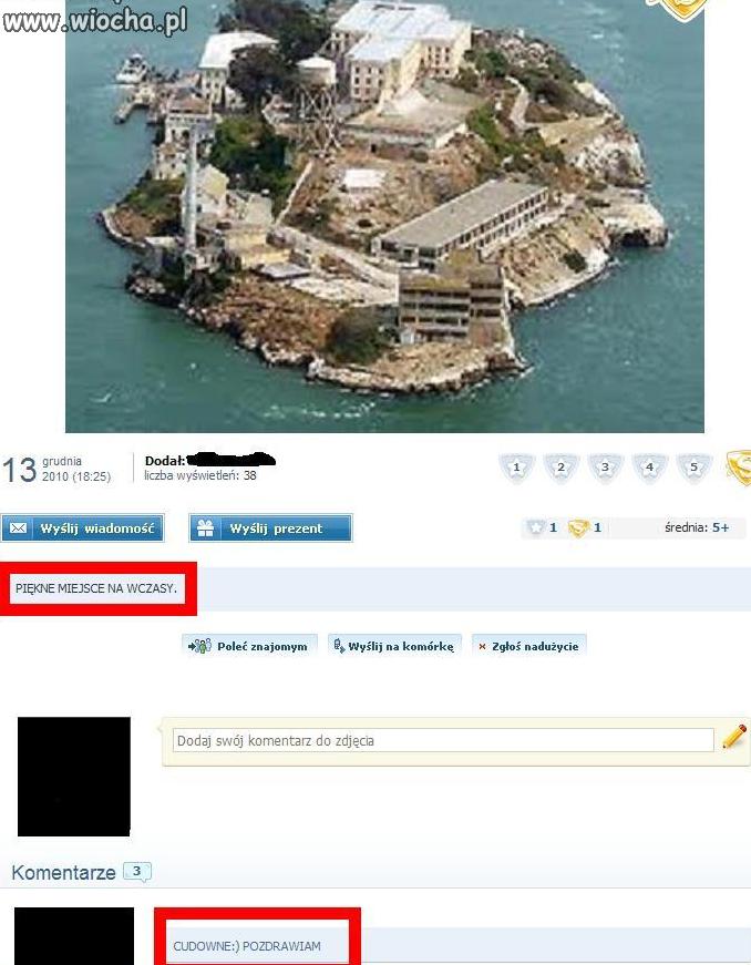 "Piękne miejsce na wszasy"