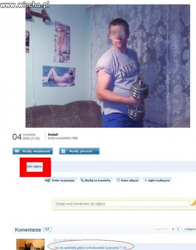 Kolejna fota z serii "Napinka"
