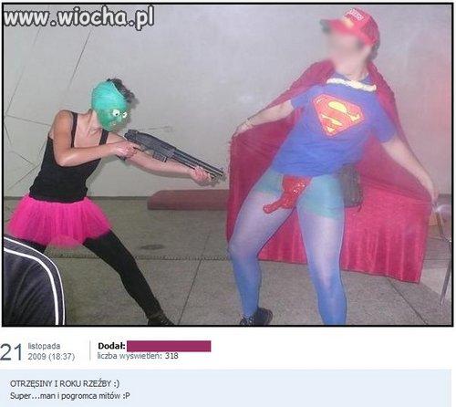 Superman i pogromca mitów