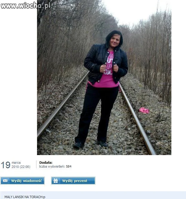 Mały lansik na torach!