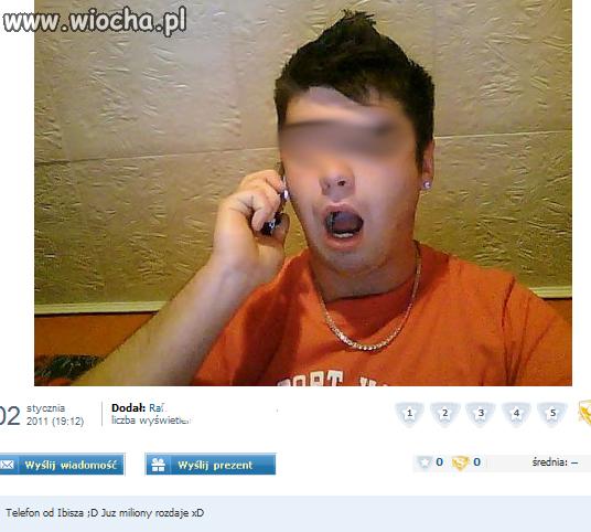 Telefon od Ibisza