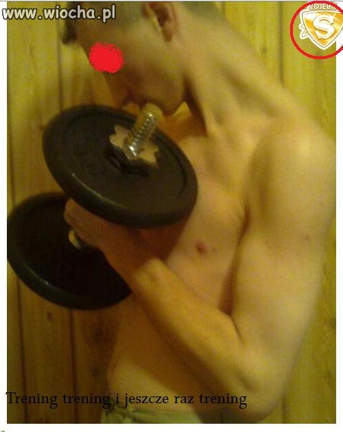 Trening, trening i jeszcze raz trening