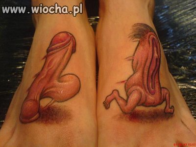 Miłość do seksi tatuażu