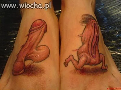 Miłość do seksi tatuażu