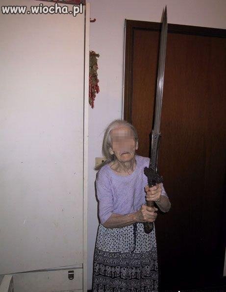 Waleczna babcia