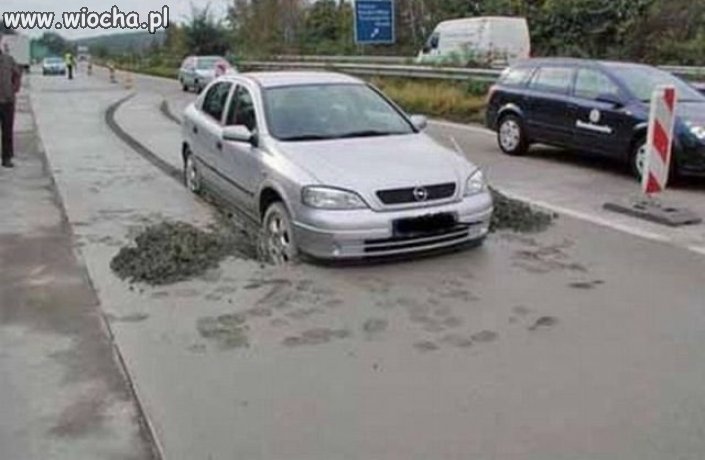 Jak blondynka jechała do pracy