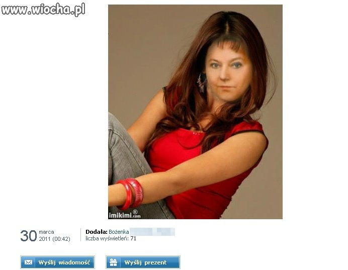 Mistrzyni photoshopa Bożenka