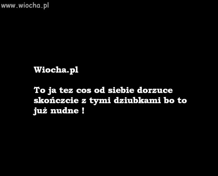 Wieje nudą