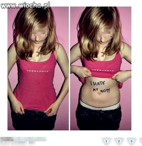 Nienawidze swojego ciała,