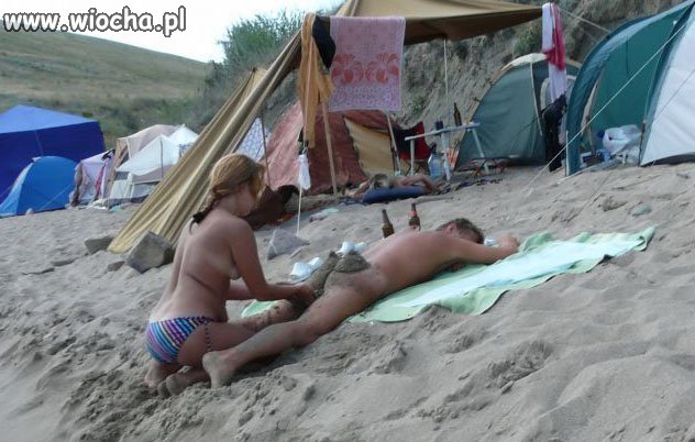 Córeczko jak było na plaży