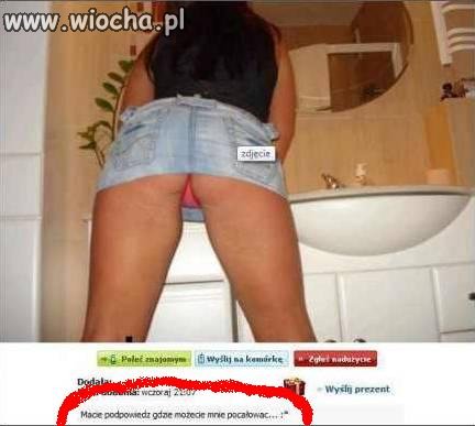 Lubi być całowana