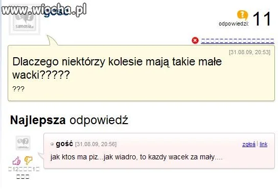 Krótka odpowiedz