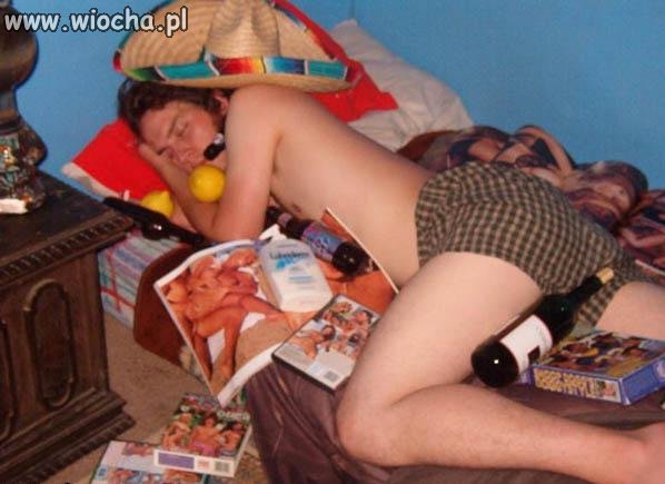 A póżniej chwali się kolegom